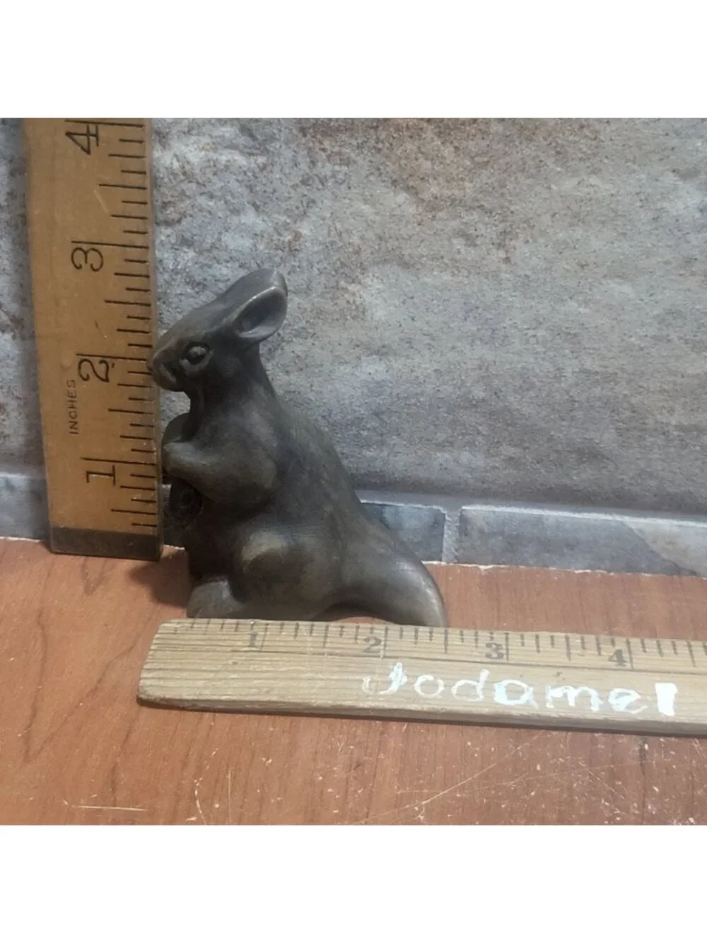 Rabbit Bunny Soapstone Sculpture Figurine